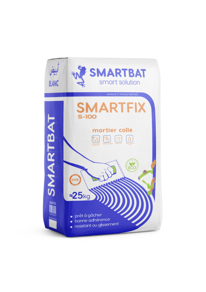 ciment colle smartfix s100 sac 25kg